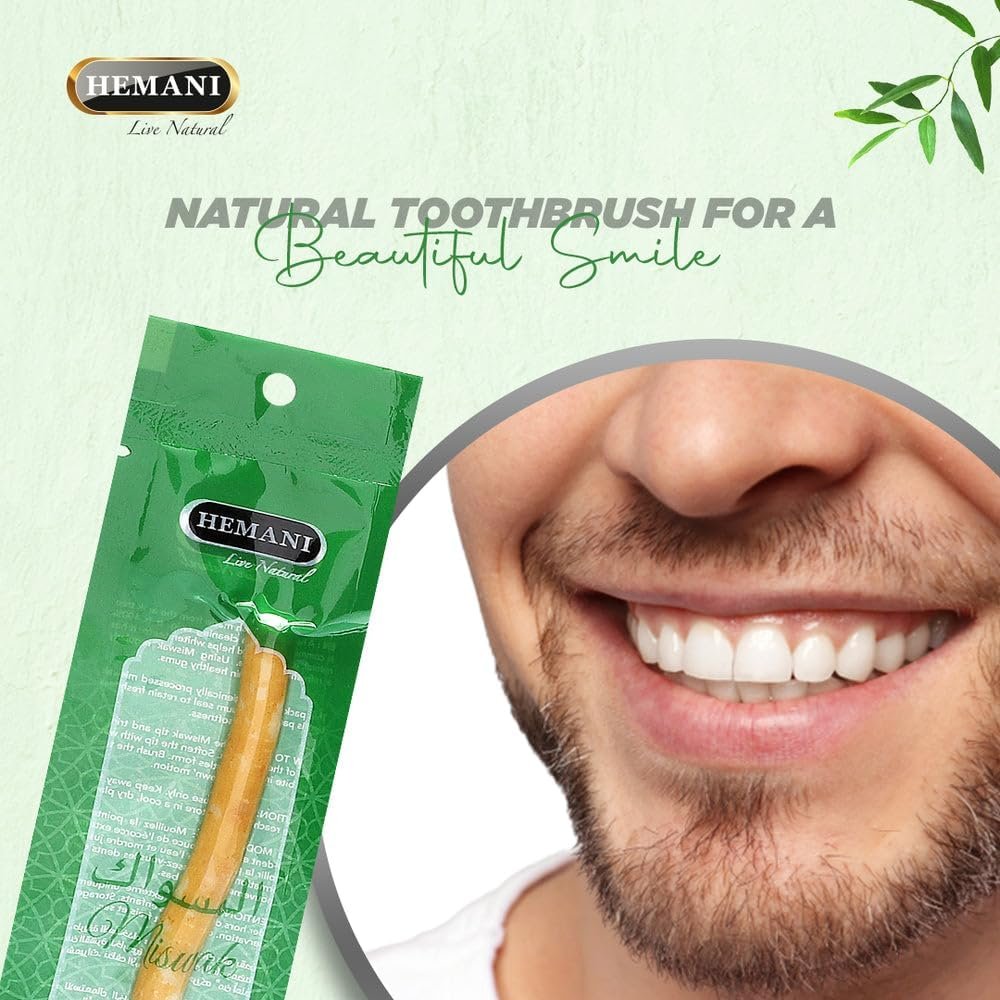 Natural Miswak Stick for Teeth (6 Inches... - Image 3