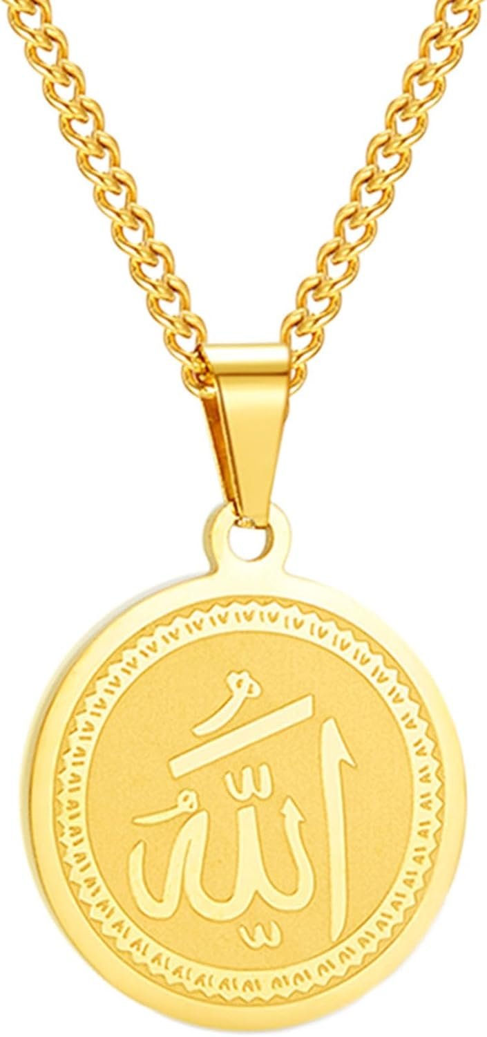 Fashion 18K Gold Plated Round Necklace S... - Image 2