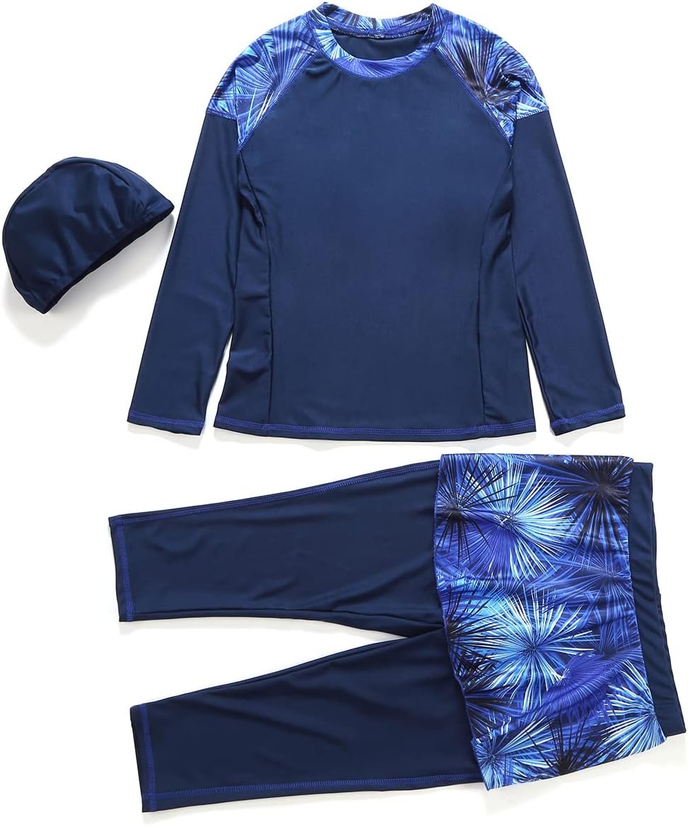 Women Burkini Swimsuits Modest Muslim Swimwear Islamic Long ... - Image 6