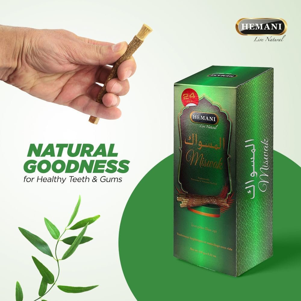 Natural Miswak Stick for Teeth (6 Inches... - Image 2