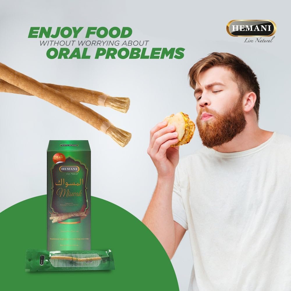 Natural Miswak Stick for Teeth (6 Inches... - Image 4