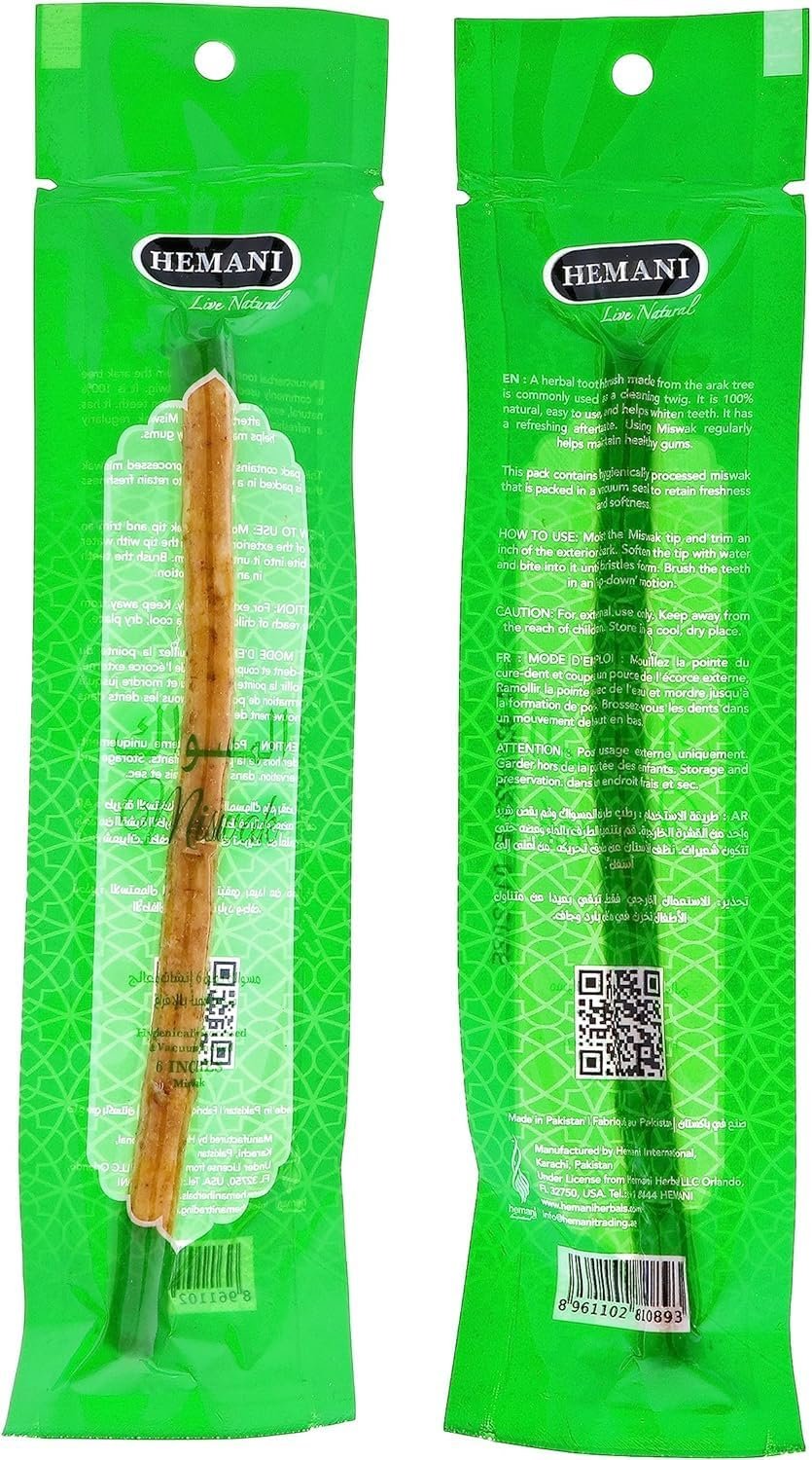 Natural Miswak Stick for Teeth (6 Inches... - Image 5