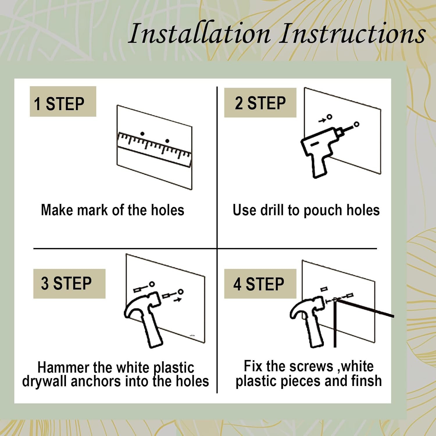 cape leadwort MashAllah Metal Islamic Wa... - Image 7