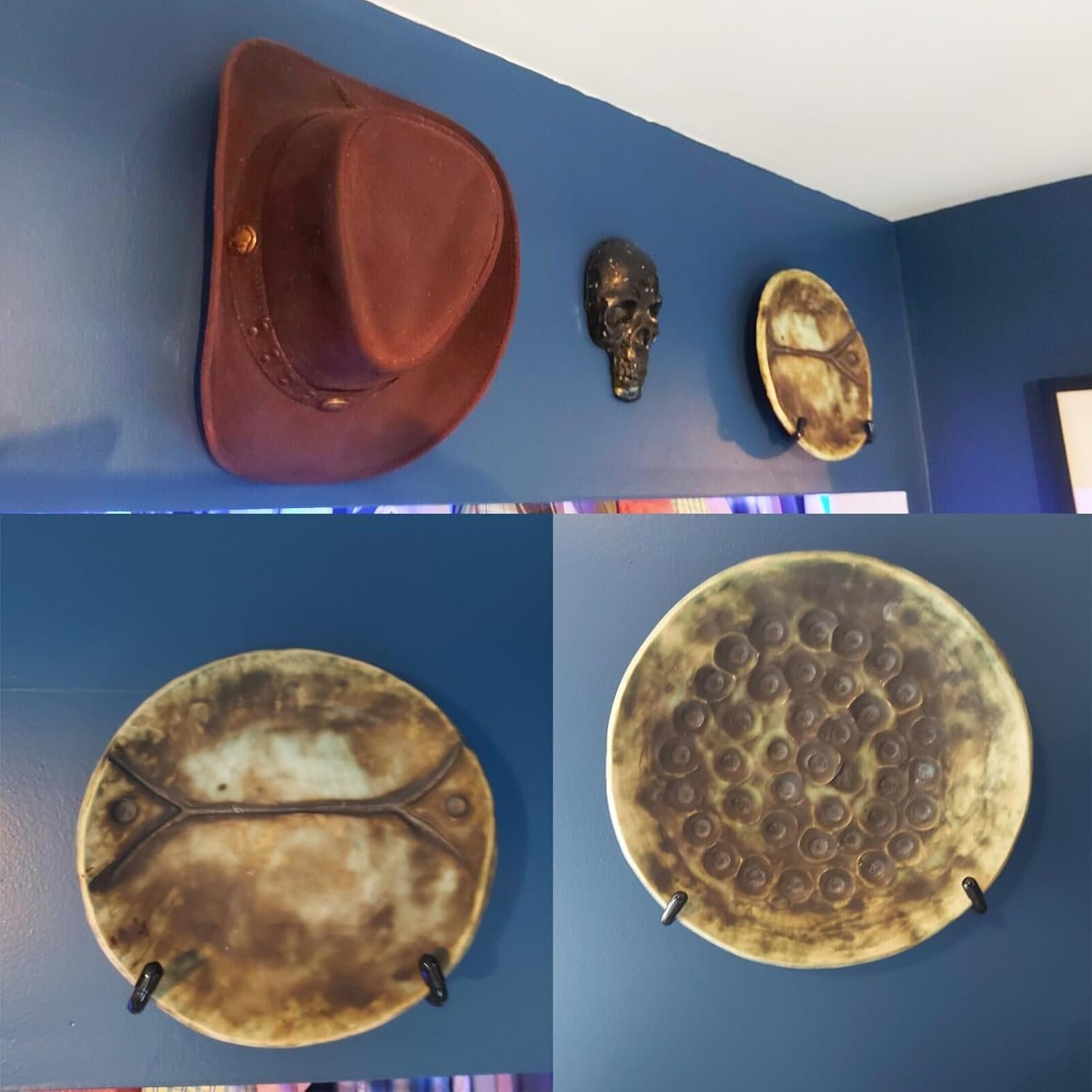 2 Pack Adjustable Plate Hangers,Wall Mount Plate Display Sta... - Image 5