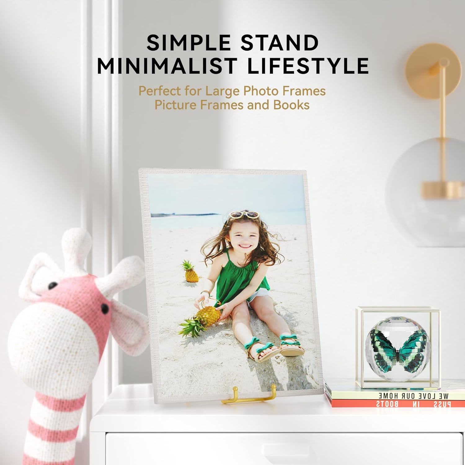 8 Inch Large Plate Stands for Display - Metal Plate Holder D... - Image 6