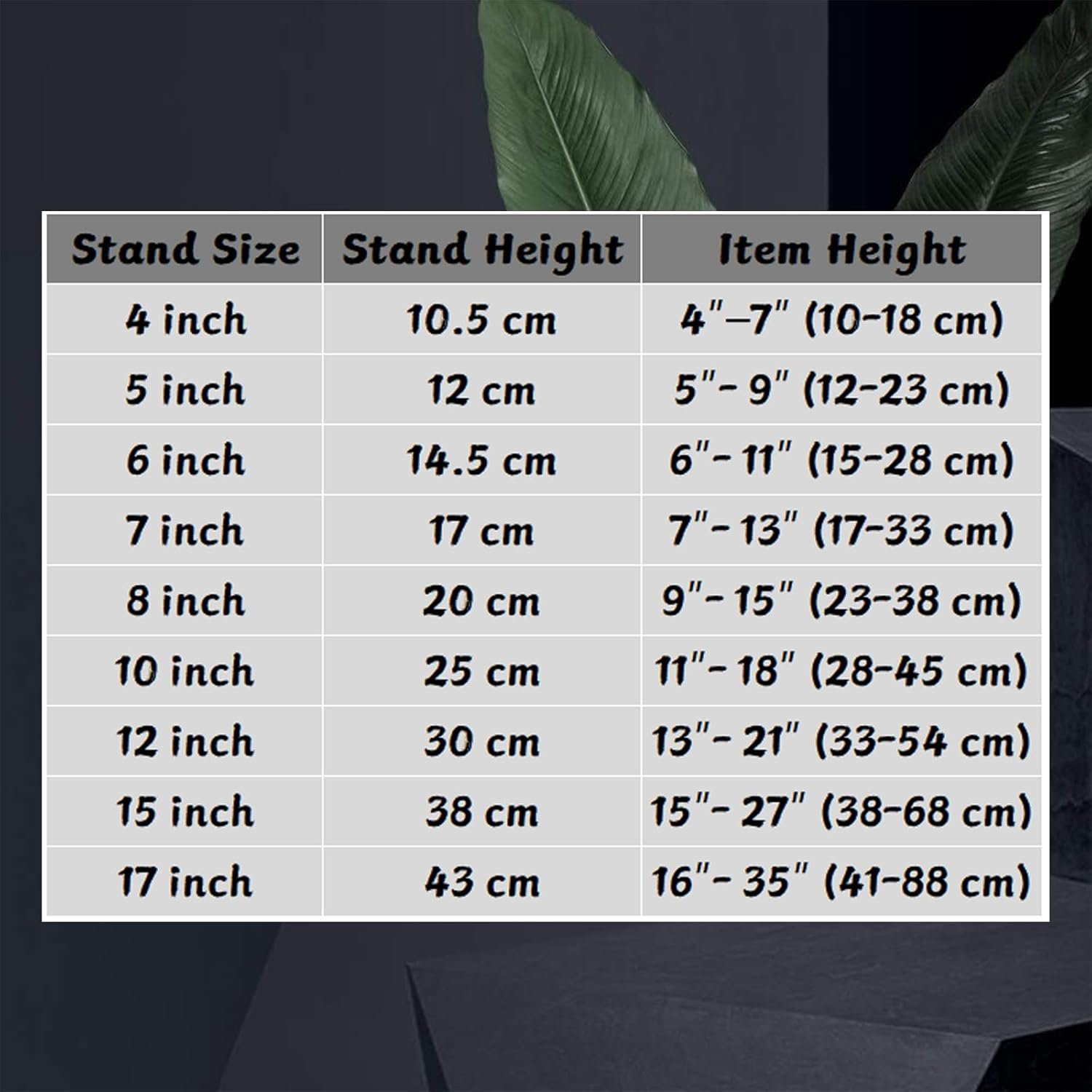 (2 pack) Iron Display Stand, Black Iron Easel Plate Display ... - Image 8