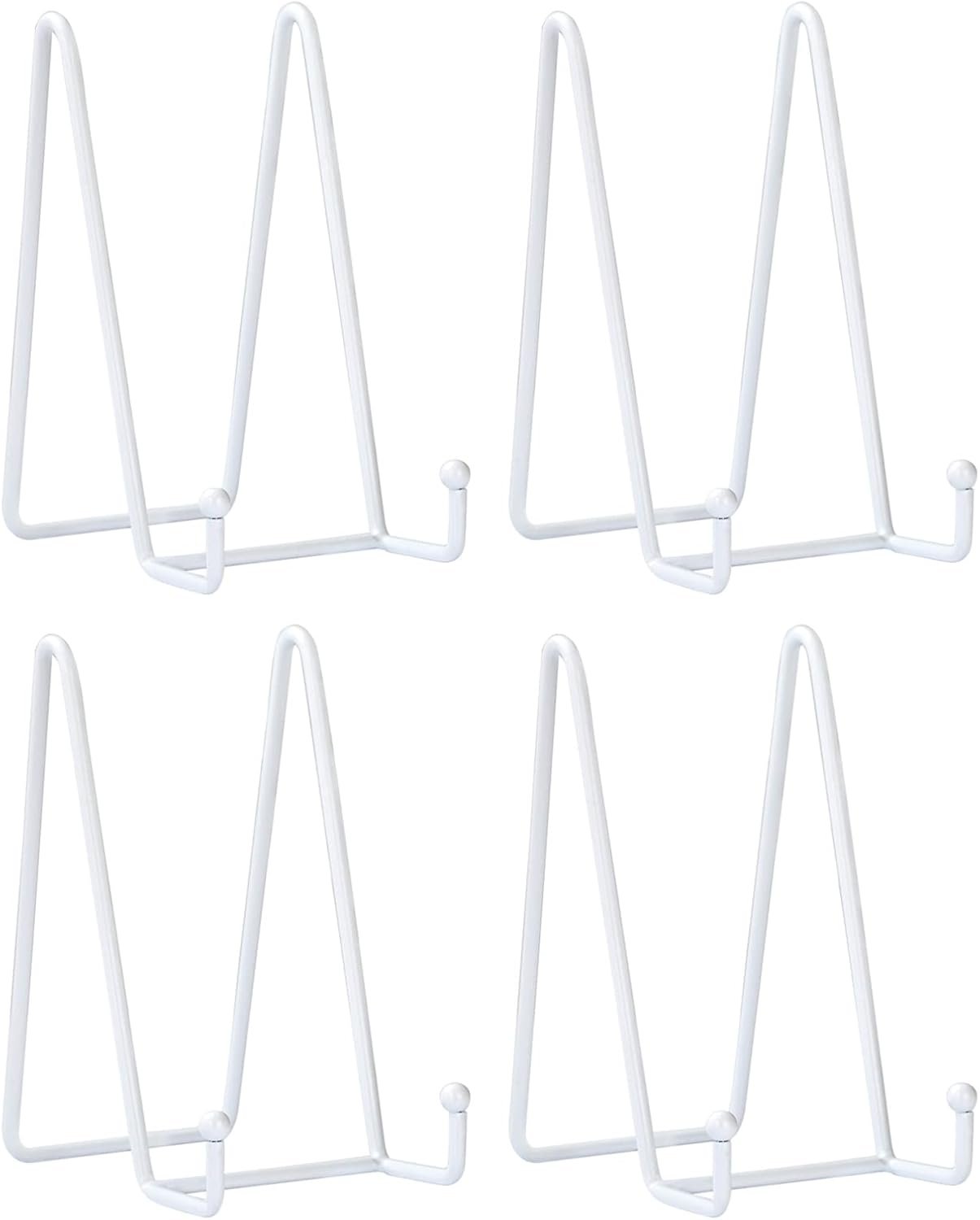 LIONWEI LIONWELI White Decorative Plate Stand Holder Picture... - Image 2