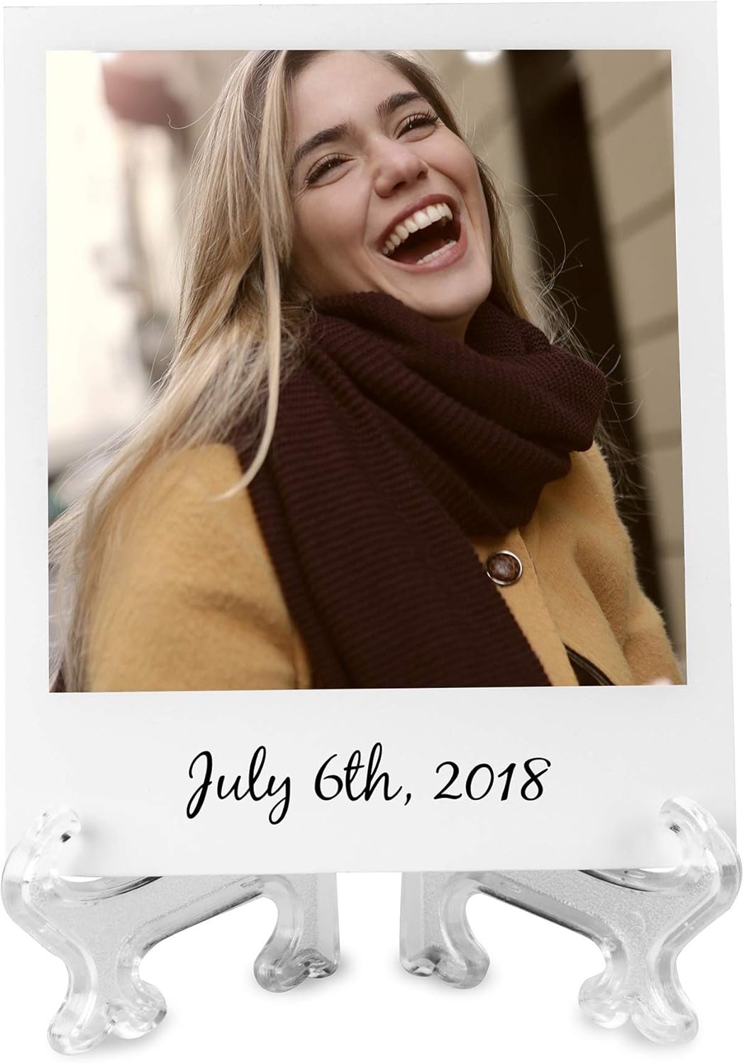 Super Z Outlet Clear Plastic Easels or Stand/Plate Holders t... - Image 4