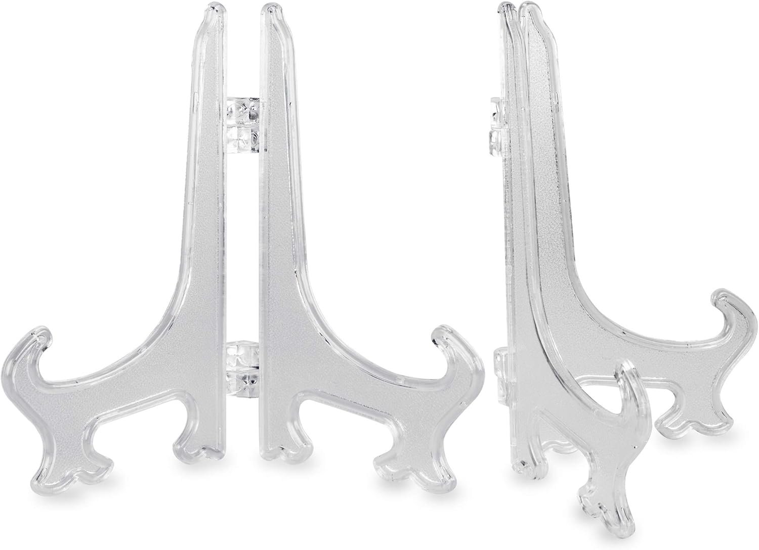 Super Z Outlet Clear Plastic Easels or Stand/Plate Holders t... - Image 3