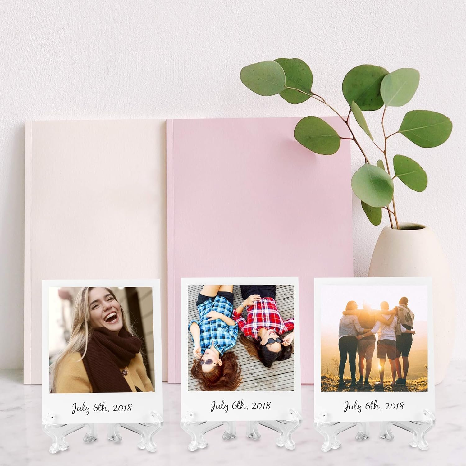 Super Z Outlet Clear Plastic Easels or Stand/Plate Holders t... - Image 7