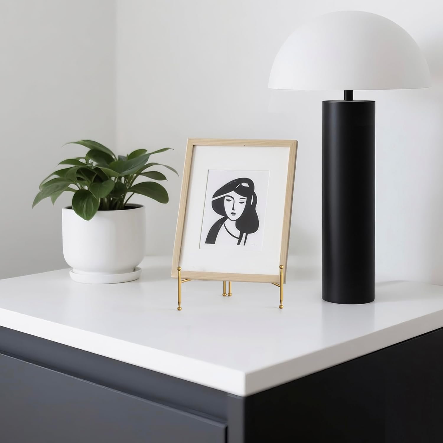 Display Stand for Plate, Foldable Metal Plate Stand for Tabl... - Image 7