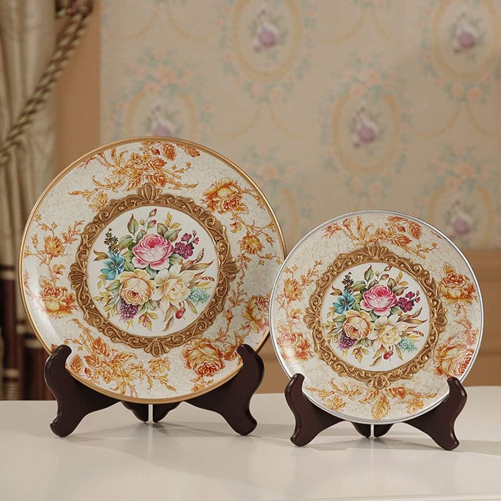 Wooden Easel Mahogany Finish Display Stand Plate Holder Pict... - Image 3