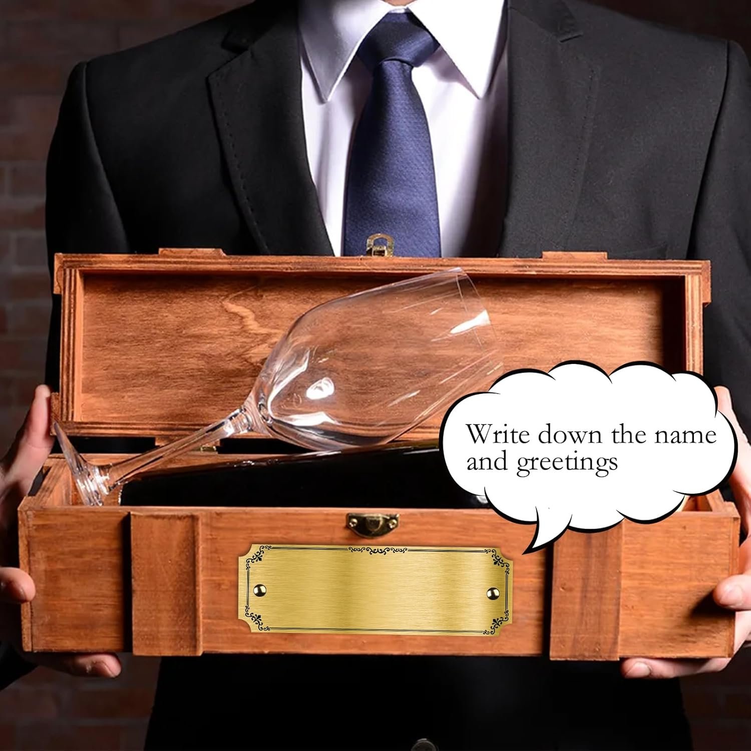 30 Pcs Name Plates Laser Engraved, Plaques Personalized Engr... - Image 3