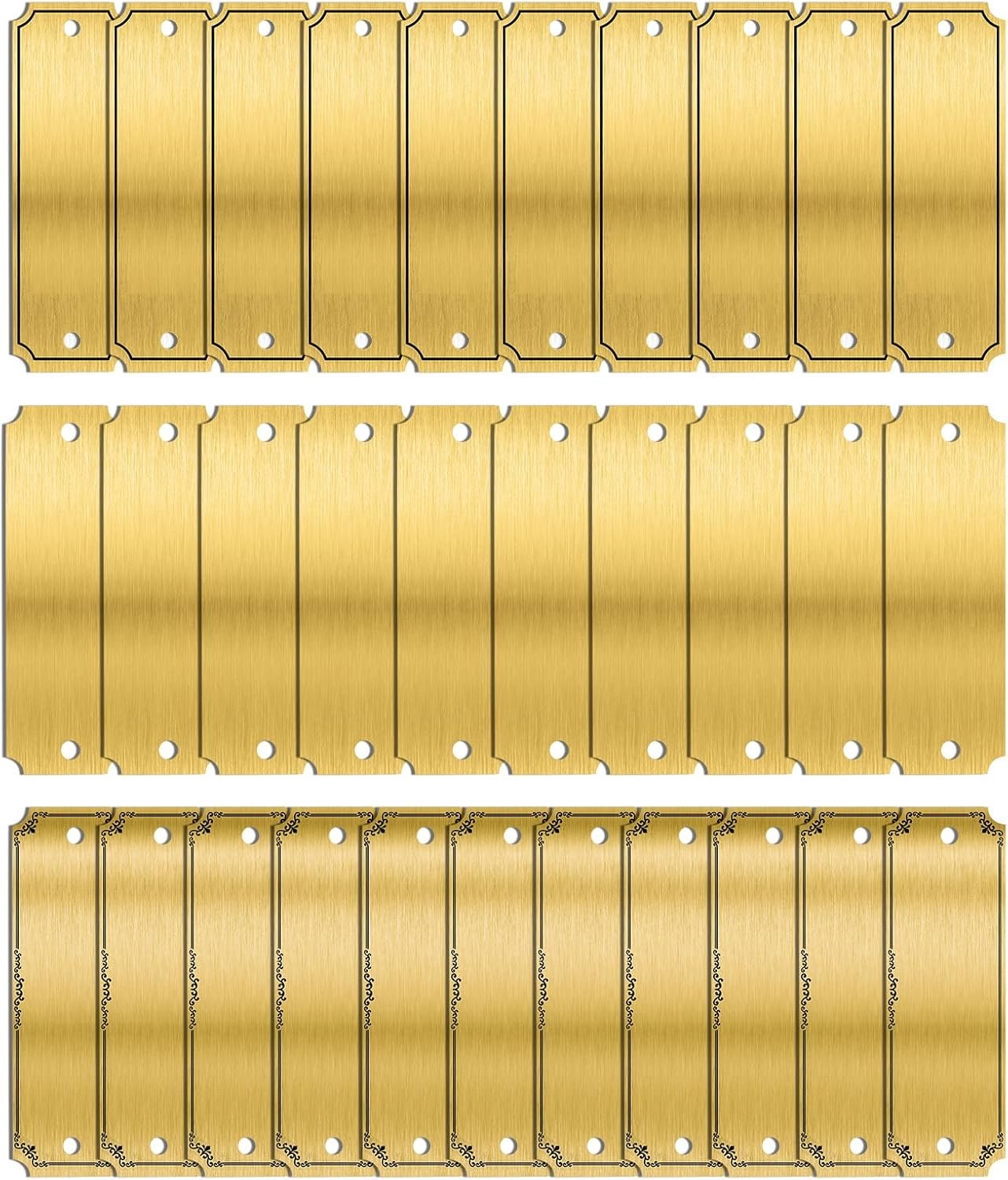 30 Pcs Name Plates Laser Engraved, Plaques Personalized Engr... - Image 8