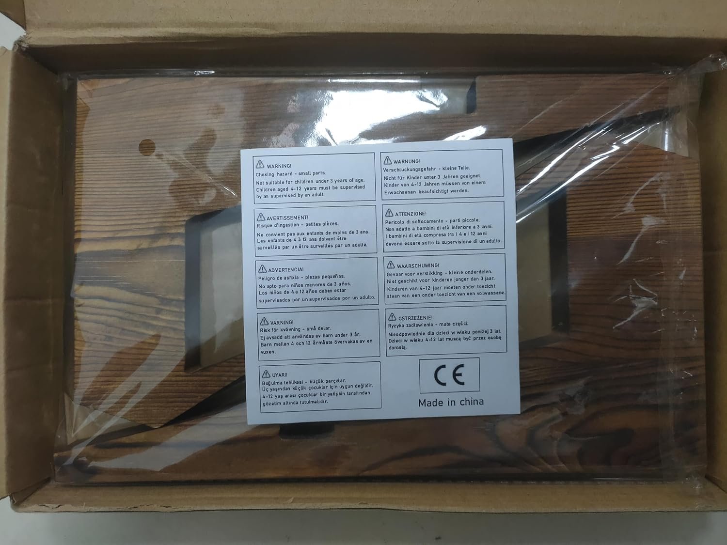 Meafeng 6.5 Inch Wooden Picture Frame Stand, Plate Display S... - Image 7